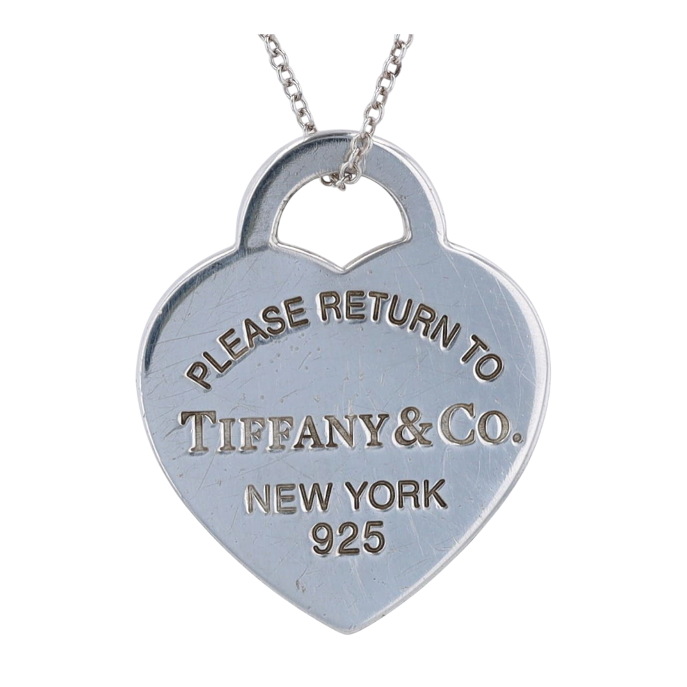 Tiffany & Co. Sterling Silver Pendant Necklace – Image 3