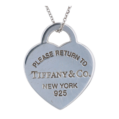 Tiffany & Co. Sterling Silver Pendant Necklace – Image 3