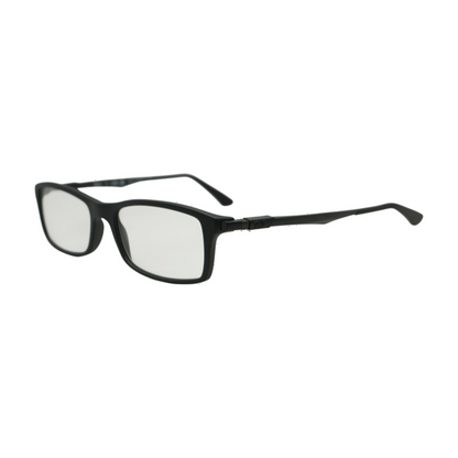 Black RB 7017 Rectangle Prescription Eyewear