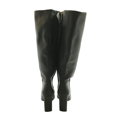 Burgundy Knee High Boots