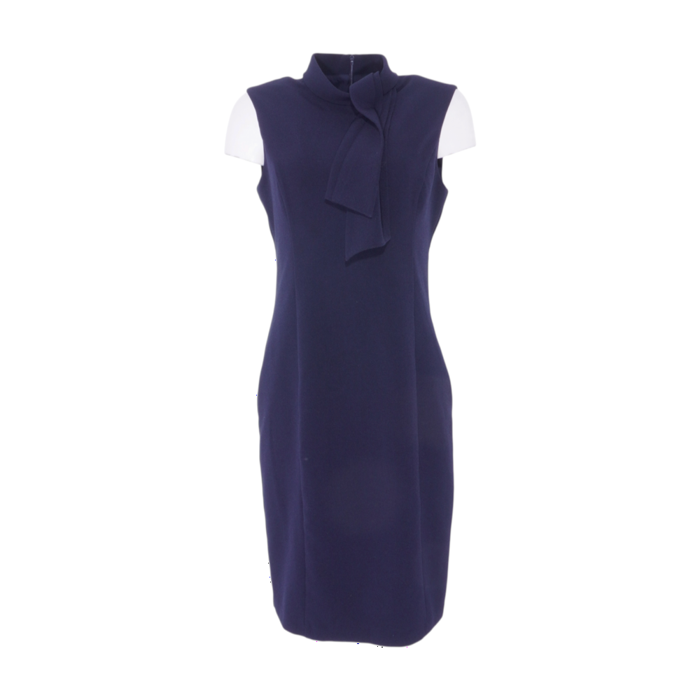 Eliza J Navy Midi Dress – Image 1