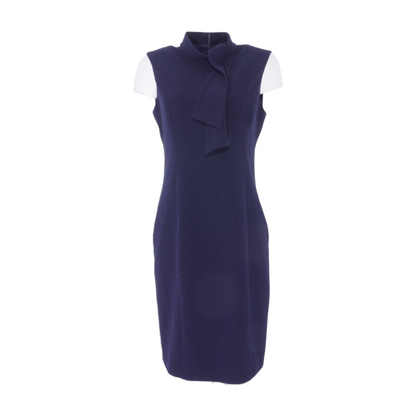 Eliza J Navy Midi Dress – Image 1