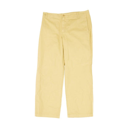 Khaki Solid Chino Pants