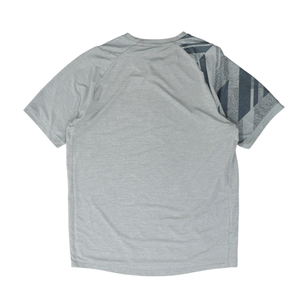 Gray Print Active T-Shirt