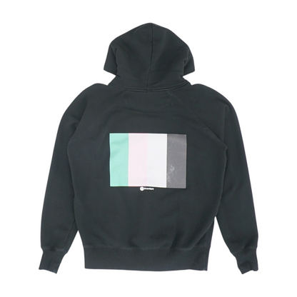 Black Solid Hoodie Pullover