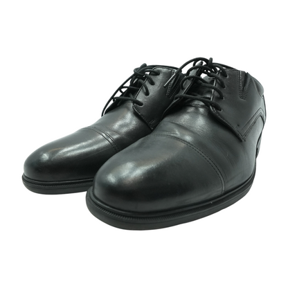 Black Lace-Up Dress Shoes