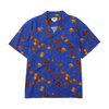 Obey Blue Print Short Sleeve Button Down – Image 1