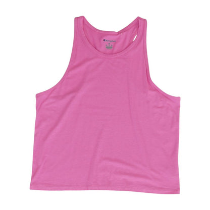 Pink Solid Tank Top