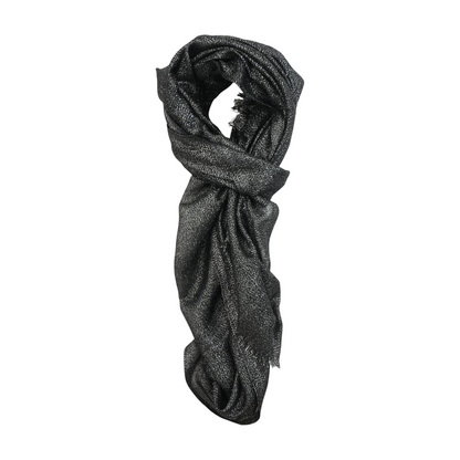 Gray Polyester Scarf