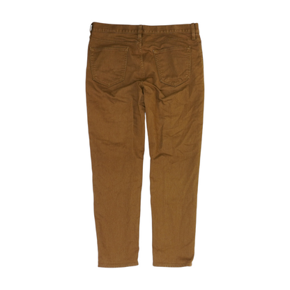 Brown Tapered Pants