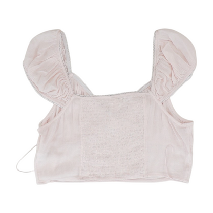 Pink Cropped Blouse