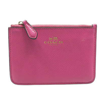 Magenta Card Case Wallet