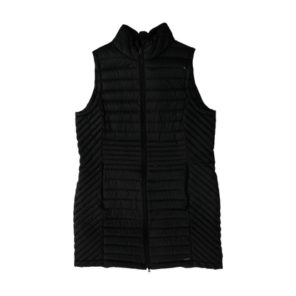 Black Solid Active Vest