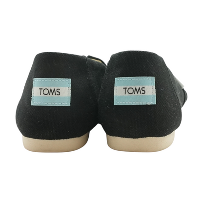 Black Slip-On Flats