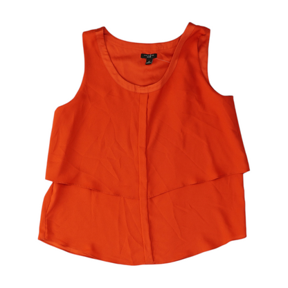 Red Petite Blouse