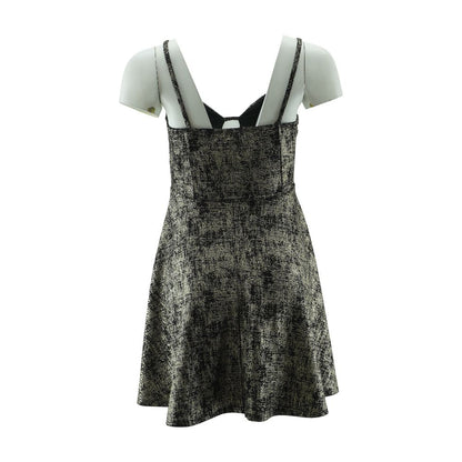 Silver Misc Mini Dress