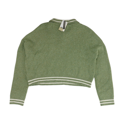 Green 1/4 Zip Sweater