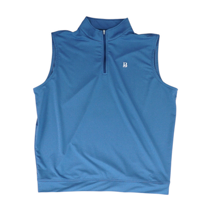 Blue Solid Vest