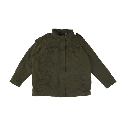 Green Tall Solid Jacket
