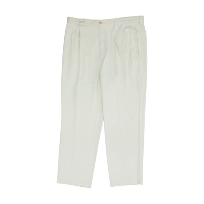 Beige Regular Pants