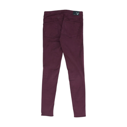 Burgundy Regular Pants