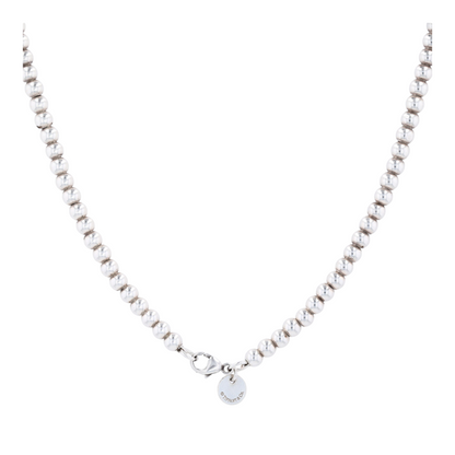 Sterling Silver Beaded Necklace