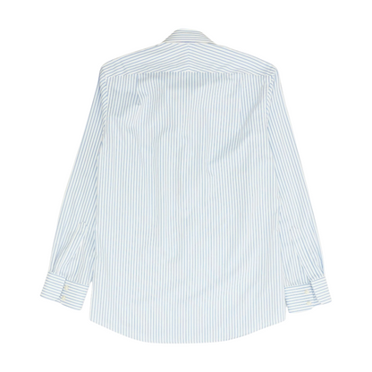 Blue Striped Long Sleeve Button Down