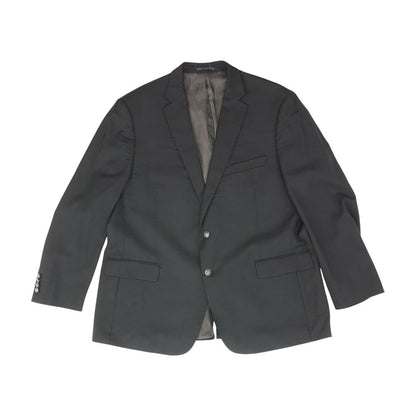 Black Solid Sport Coat