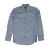 Blue Abstract Long Sleeve Button Down