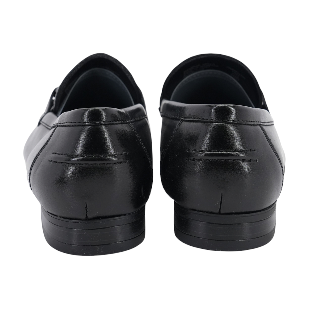 Black Slip-On Dress Shoes