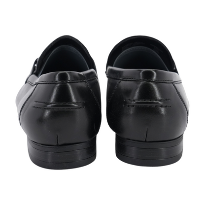 Black Slip-On Dress Shoes