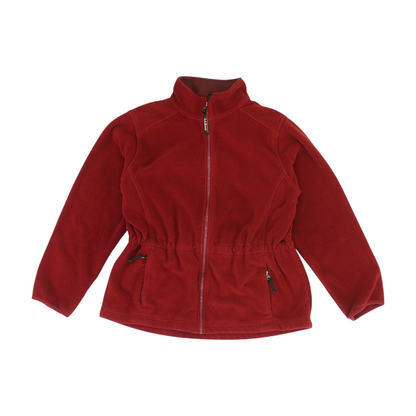 Red Petite Solid Active Jacket