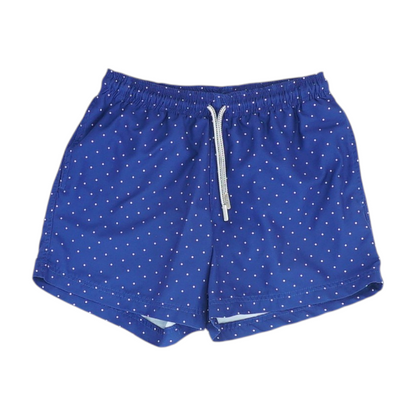 Blue Polka Dot Swim Bottom