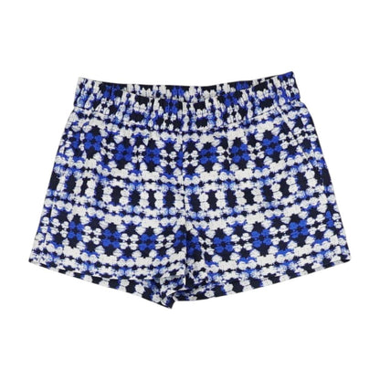 Blue Graphic Shorts