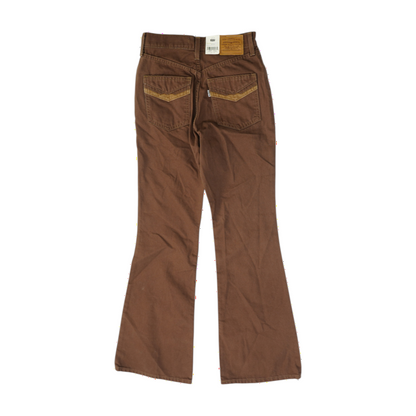 Brown Wide Leg Jeans