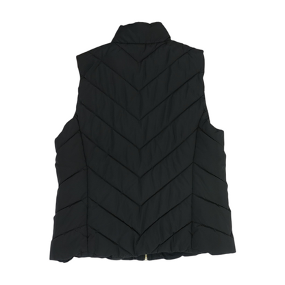Black Solid Active Vest