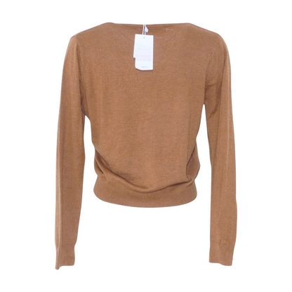 Brown Cardigan Sweater