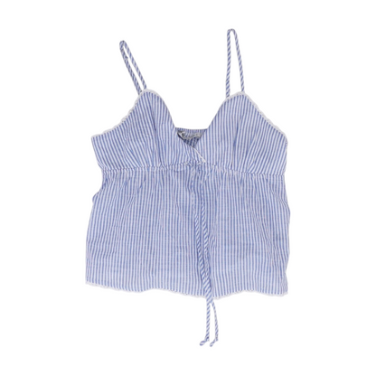 Blue Striped Blouse