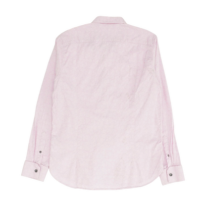 Pink Floral Long Sleeve Button Down