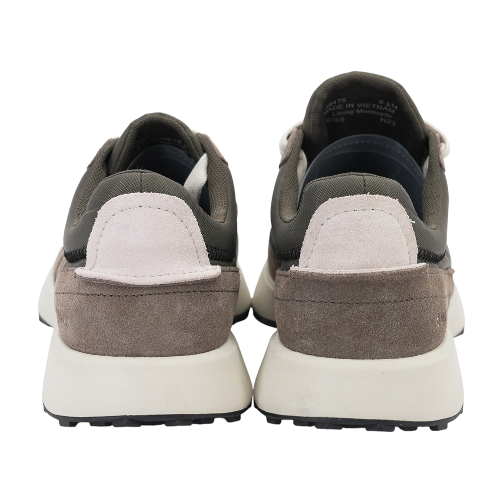 Gray Low-Top Athletic Shoes