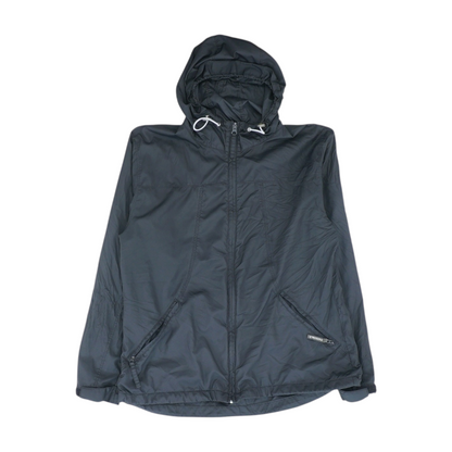 Black Solid Active Jacket