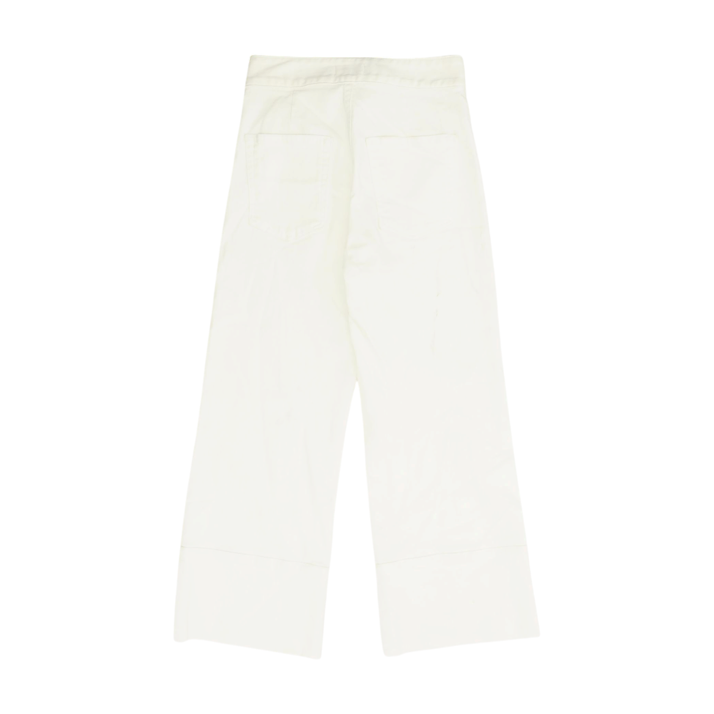 White Wide Leg Jeans