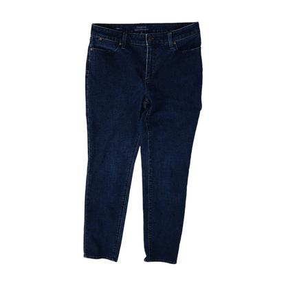 Blue Graphic Regular Jeans