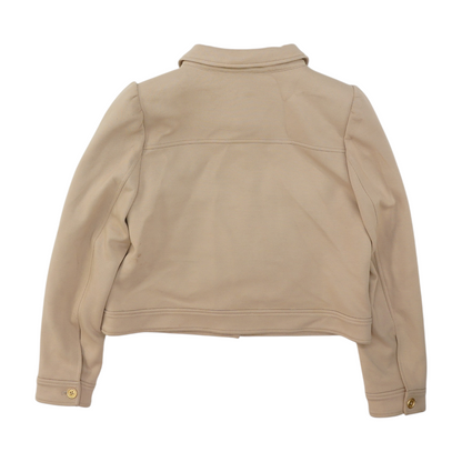Tan Solid Jacket