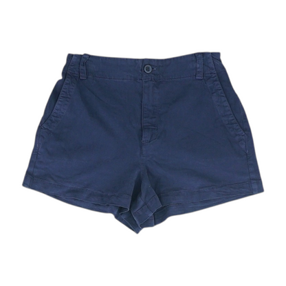 Navy Solid Chino Shorts