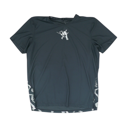 Black Solid Active T-Shirt