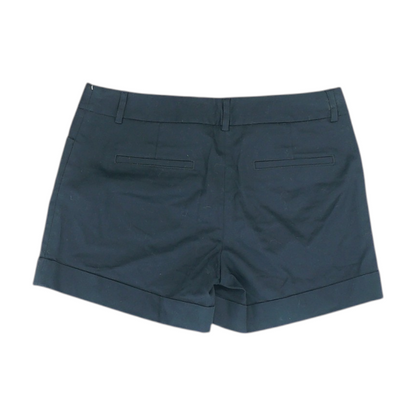 Black Solid Chino Shorts