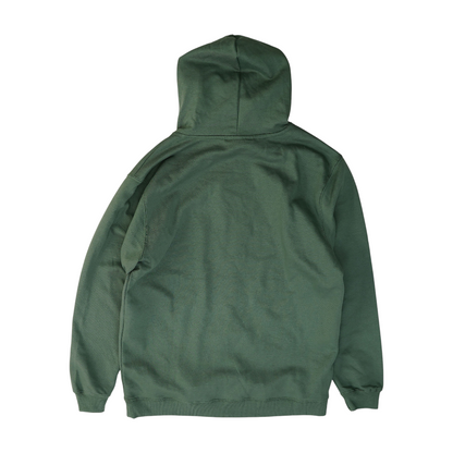 Green Graphic Hoodie Pullover