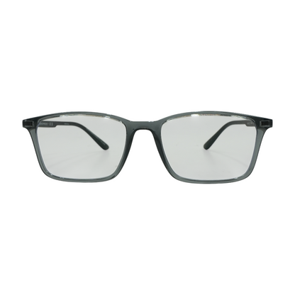 Gray EA 3237 Rectangle Prescription Eyewear