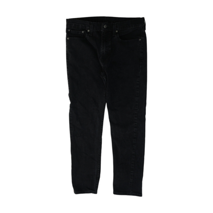 502 Black Tapered Jeans